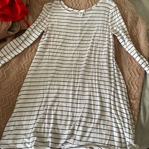 Womens Long Sleeve Baby Doll dress